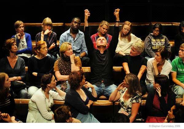 The_author_4__left_to_right__audience_and_tim_crouch__hands_raised____stephen_cummiskey